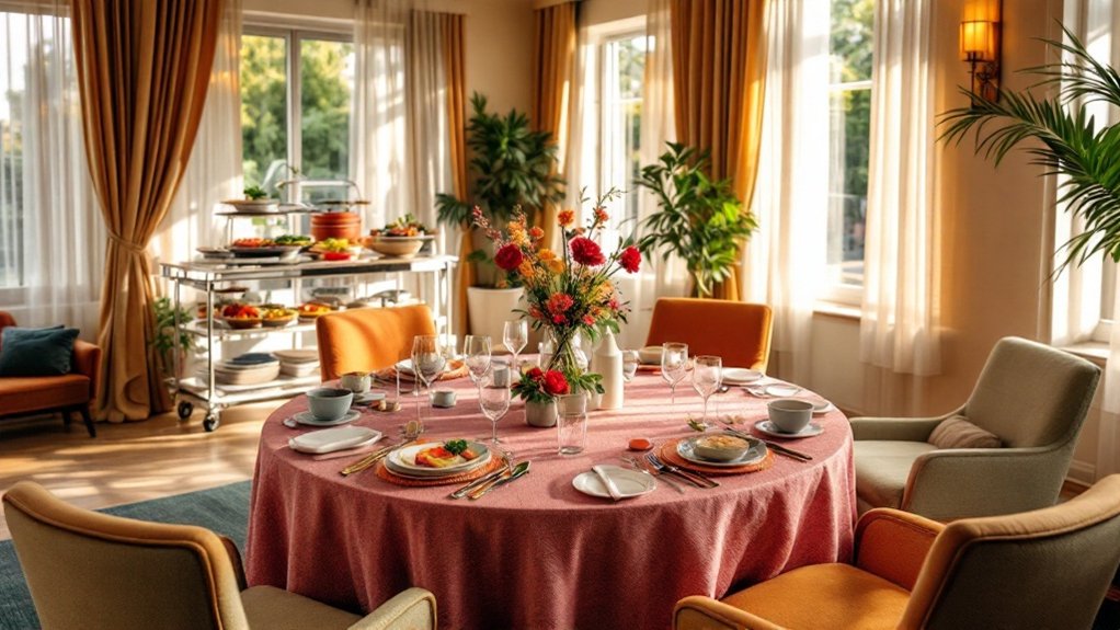 dining privacy enhances socialization