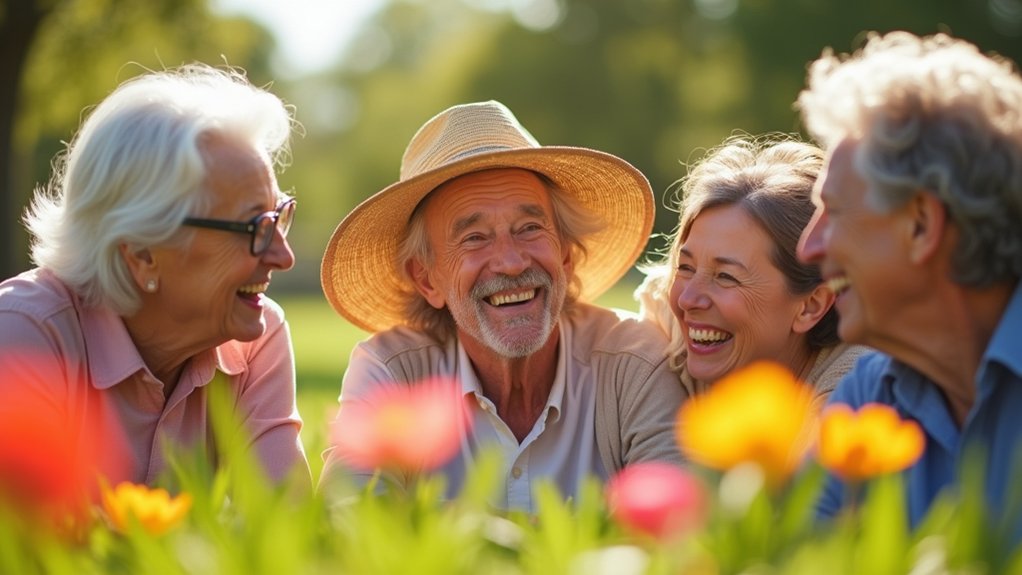 humor enhances senior well being