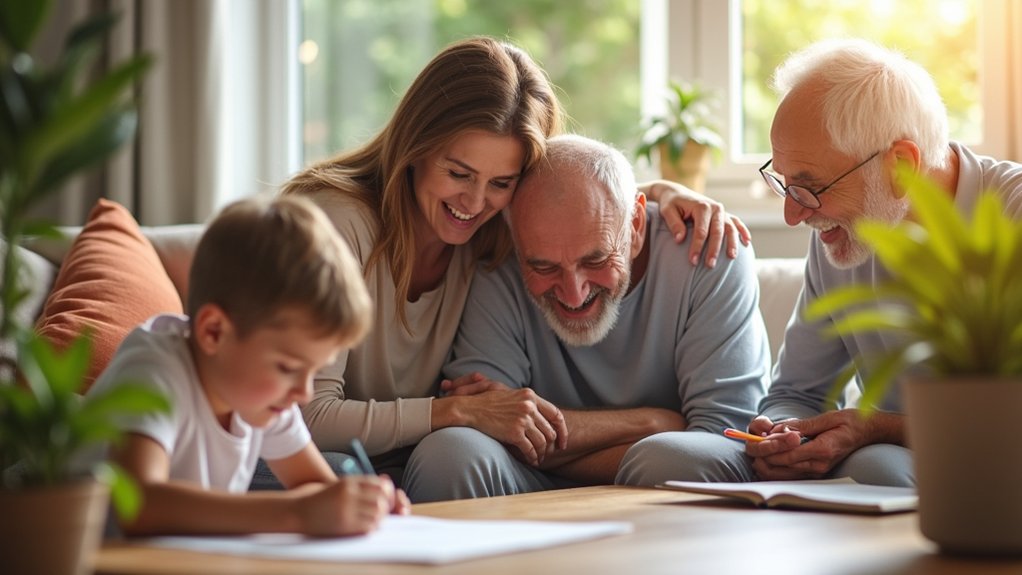 families thriving as caregivers