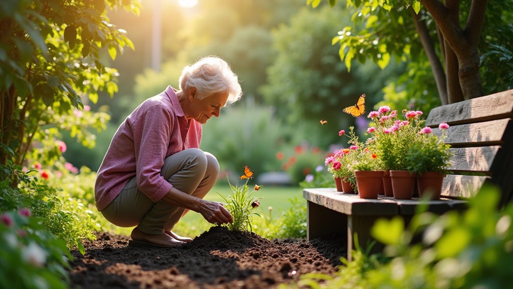 seniors flourishing through gardening