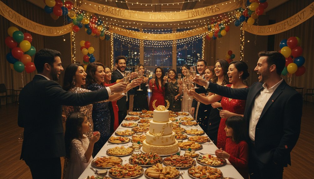 celebrating resident achievements together