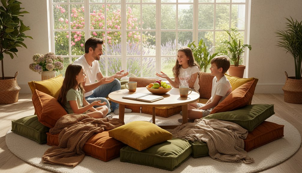 family alignment through care huddles