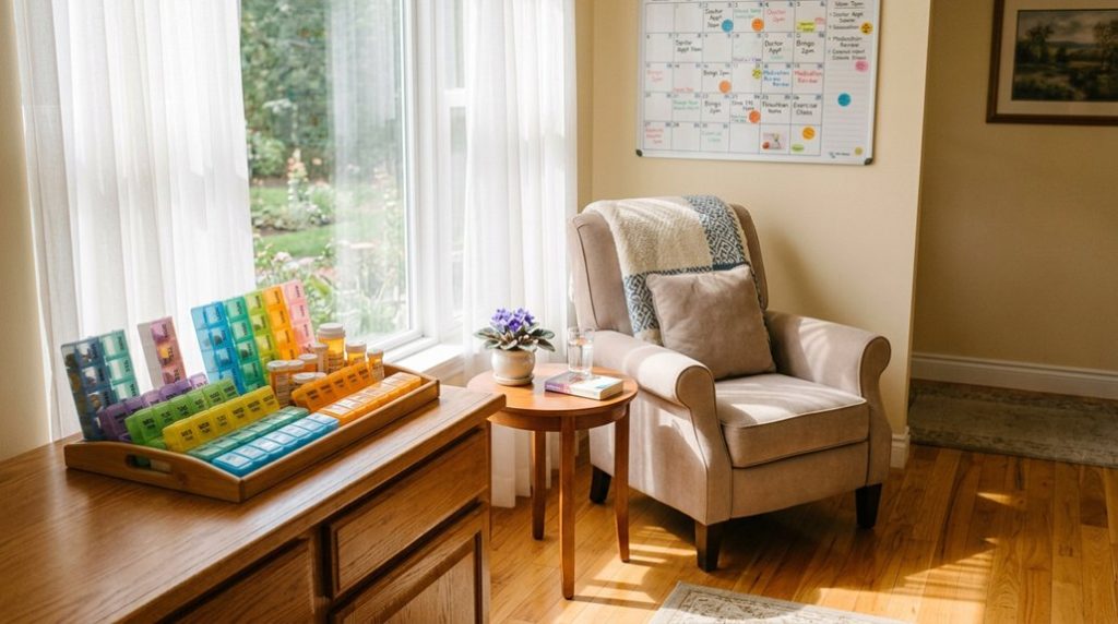 consistent medication and care