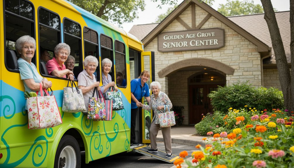 seniors connected through transportation