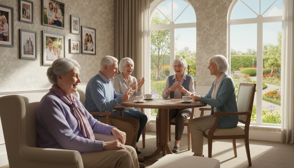 family connection and reassurance